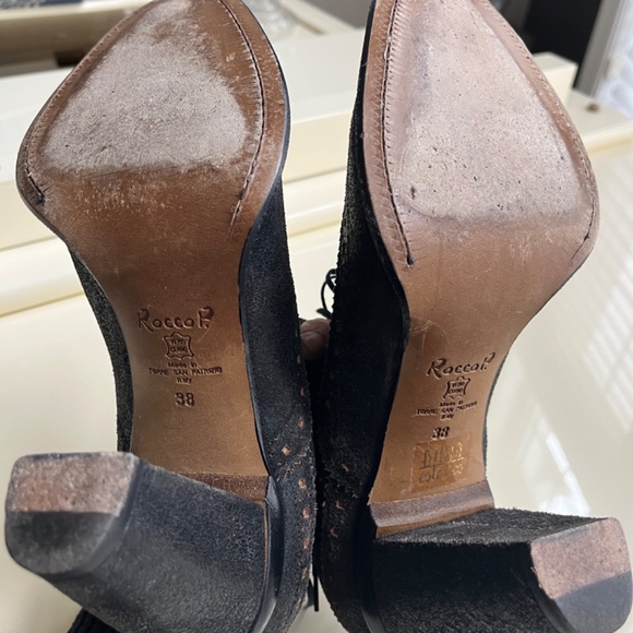 Womens Italian RoccoP leather boots size 38 - Picture 5 of 5